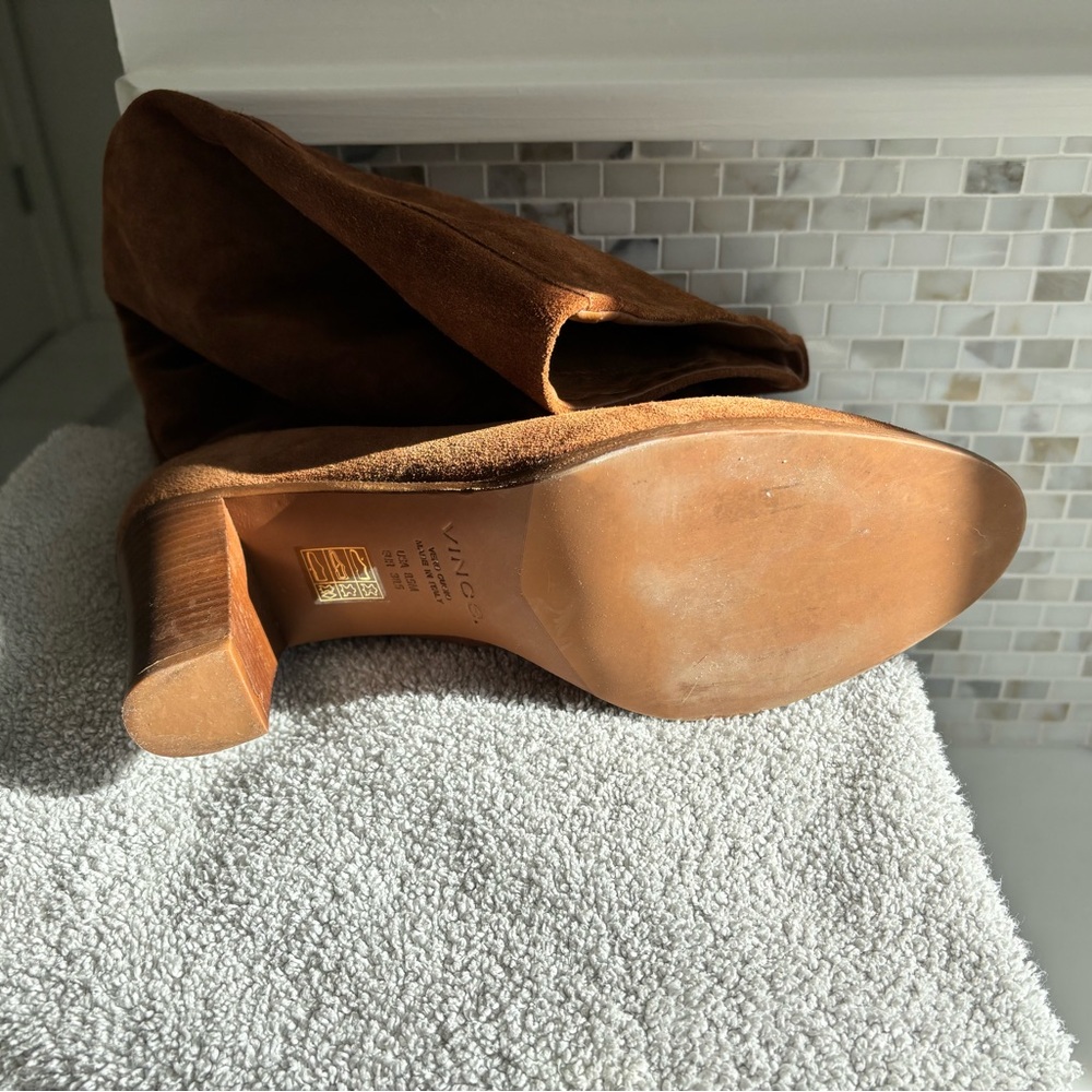 Vince Casper Suede Boot Size 8 - image 4